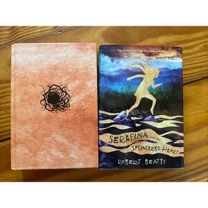 Serafina and the Black Cloak and Twisted Staff /2 Books Robert Beatty Disney 1st